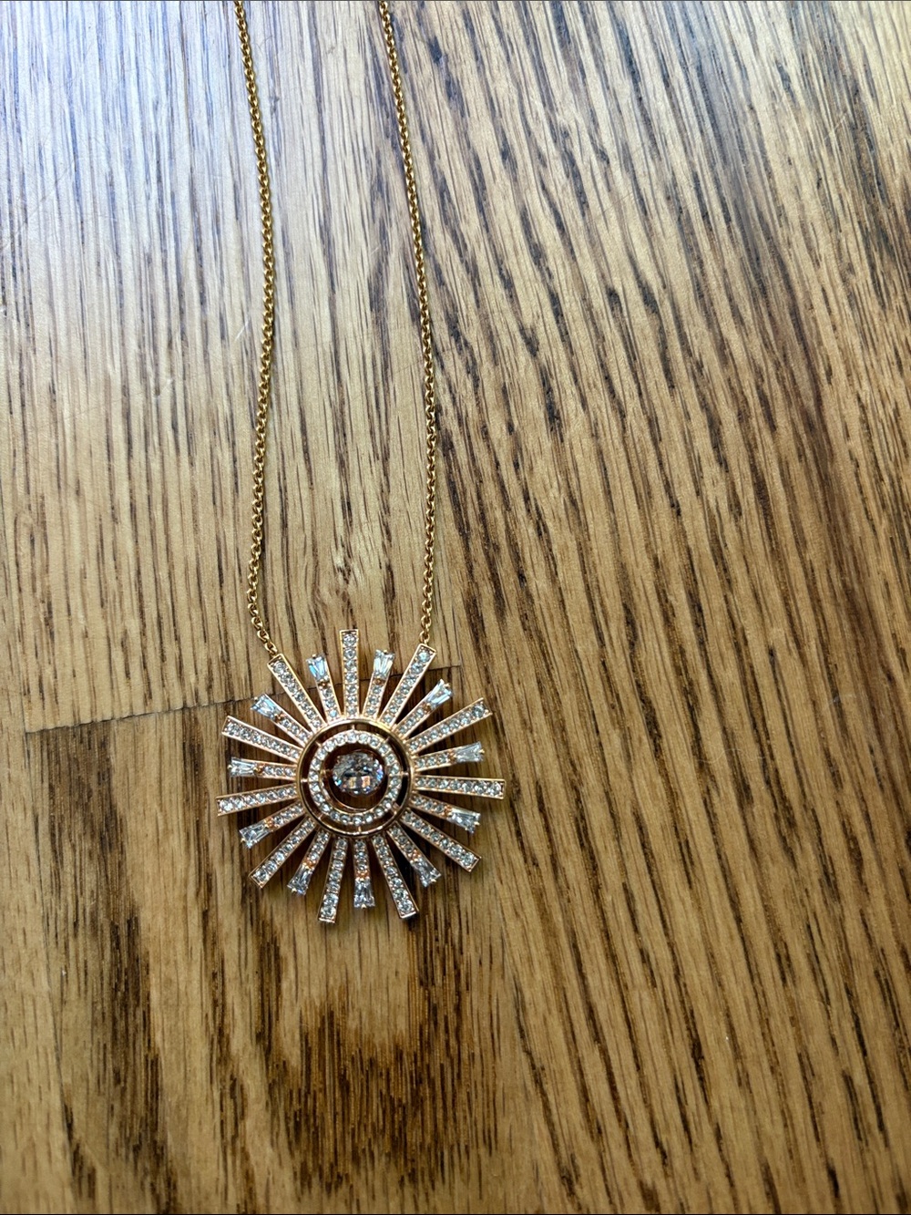 Swarovski Sunburst Necklace